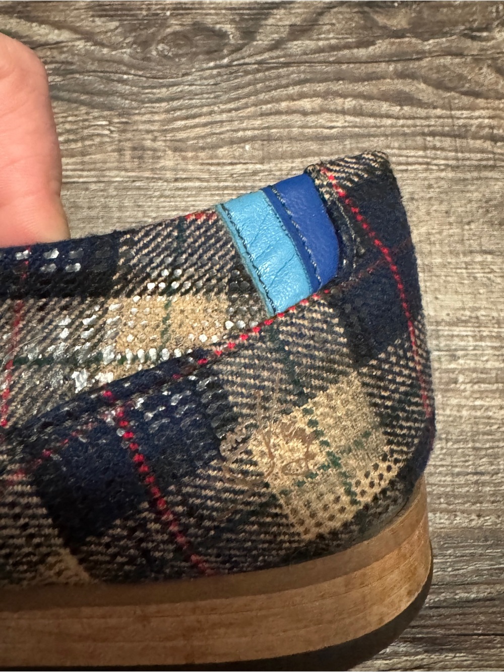 John Fluevog Plaid Derby Shoes Mens 9 - Picture 2 of 5